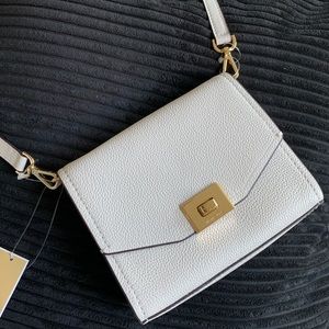 NWT! Michael Kors Cassie XS Crossbody Vanilla